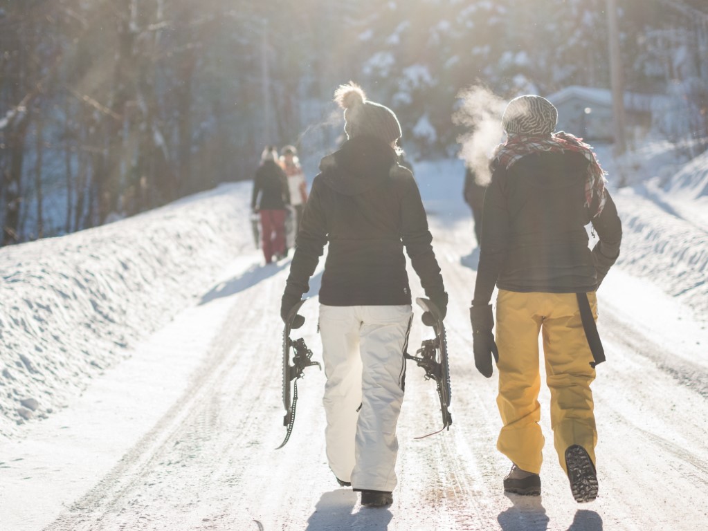 Weihnachtsgeschenkideen und Schneeschuhwandern in der Rhön